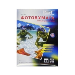 Фотобумага матовая 4R(10x15), 170 г/м2, 50л, односторонняя, картон IST