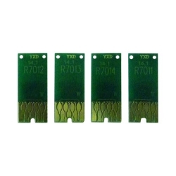 Чипы для СНПЧ и ПЗК (T7011-7014) Epson WorkForce Pro WP-4015/4025/4515/4535 4шт Yuxunda
