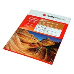 Фотобумага для струйной печати глянцевая А4, 210 г/м2, 20л, AGFA