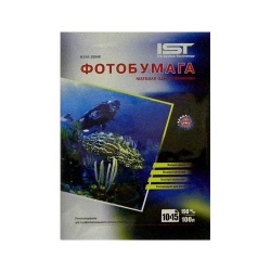 Фотобумага матовая 4R(10x15), 190 г/м2 , 100л, односторонняя, картон IST