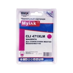 Картридж для принтера CANON CLI-471XLM PIXMA MG7740/6840/5740 кр MyInk